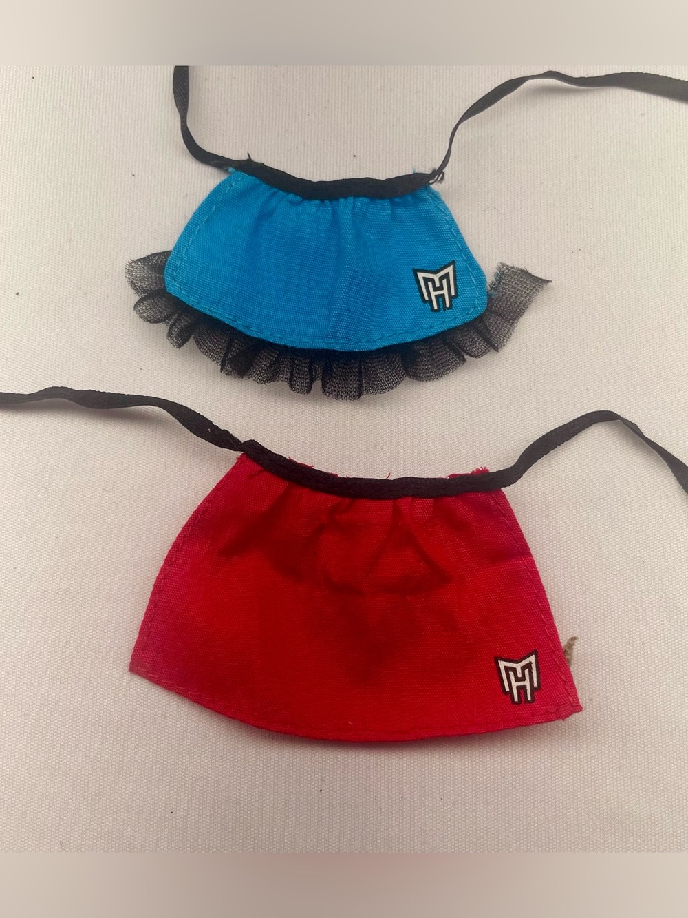 Monster High "Home Ick" Aprons- Abbey Bominable and Heath Burns